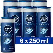 Nivea 6x Douchegel Cool Kick 250 ml