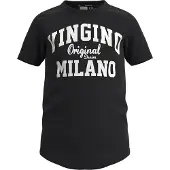 Vingino Classic logo t-shirt Jongens Zwart 116