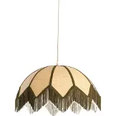 Light & Living Hanglamp Ø55x36,5 cm SULINA raffia naturel+groen