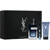 Yves Saint Laurent Y Eau De Parfum Spray Set - 100ml, 10ml, And Shower Gel 50ml