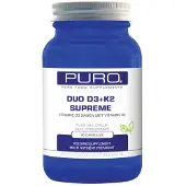 Puro Food Supplements Duo D3+K2 Supreme (90 capsules)