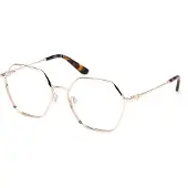 GUESS GU50184 Shiny pale gold 56/16/140 WOMAN Brilmonturen