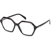 Emilio Pucci Bril - - EP5237 - Glanzend zwart - Acetaat - 54/16/140