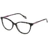 Just cavalli VJC008 54/16/135 Grijs transparant glanzend Acetaat Vrouwen VJC008