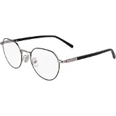 Ferragamo Bril - - SF2233 - Licht ruthenium/zwart - Acetaat - 51/20/145