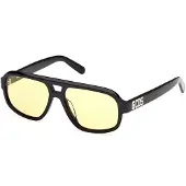 GCDS GD0046 01E shiny black 54/14/140 UNISEX Zonnebrillen