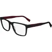 Lacoste L6010MAG-SET Bril 55/17/145 Glanzend zwart Bio inj-g820 MAN L6010MAG-SET