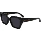 Ferragamo Zonnebril - - SF2035S - Acetaat - Vlinder - Zwart/Tortoise