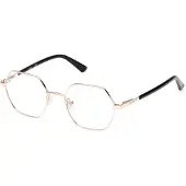 GUESS GU8275 Shiny rose gold 47/17/135 TEEN Brilmonturen