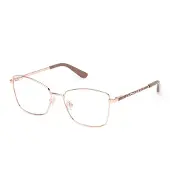 GUESS GU50170 Shiny rose gold 52/15/140 WOMAN Brilmonturen