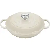 Le Creuset Gietijzeren Campagnard Meringue 30cm 3,5l