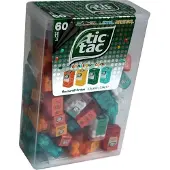 Tic tac Snoep box met 60 mini's in 4 smaken - 234 gram