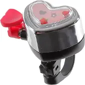 Pexkids Fietsbel Hartje chroom-roze