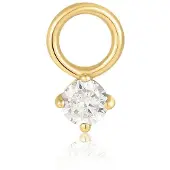 Ania Haie AH EC052-01G Pop Charms Dames Hanger - Sieraad - Zilver - Goudkleurig - 925 Zilver - 5 mm breed - 1 cm lang