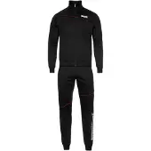 Lonsdale Joggingpak 'Geddington' bloedrood / zwart / wit