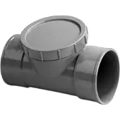 PVC handel Riool ontstoppings t-stuk, m-m-160 mm