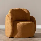 Livin24 Scandinavische Fauteuil Nino terracotta