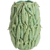 Light & Living Vaas deco 31,5x30,5x45 cm FABA keramiek mint groen (Groen, 31.5x45x30.5cm)