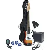 Vgs E-Basgitaar Combo Versterker Rcb-100 Basgitaar Pack 3-Tone Sunburst
