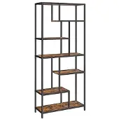 Leobert Design Boekenkast XL - Industrieel Staal/Hout - 180cm