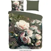 Pure Dekbedovertrek White Roses 240 x 200/220 cm