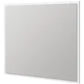 Tiger S-line spiegel met frame 80x70cm mat wit