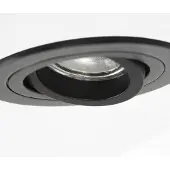 Ks Verlichting Inbouwspot Lune Rond matzwart