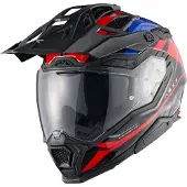 NEXX X.WED 3 Gobi Rood Blauw Adventure Integraalhelm Maat L