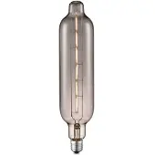 Home Sweet Home Edison Vintage LED filament lichtbron Carbon - Rook - G78 Tube - Retro LED lamp - 7.8/7.8/33cm - geschikt voor E27 fitting - Dimbaar - 5W 140lm 1800K - warm wit licht