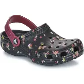 Crocs Classic Graphic Thermoplastische Zwarte/Multikleurige Instappers
