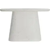 Light & Living Side table 120x40x78 cm HAMURA terrazzo wit (Wit, 120x40x78cm)