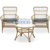 Vita Lester loungeset nature met lage tafel