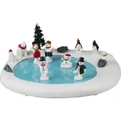 Lemax Secret Snowman Ball 29x36x8 cm Kersthuisje