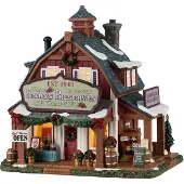 Lemax Harvest Crossing Kersthuisje Pearl's Preserves (winkel) 12,5 X 18,5 X 17,5 Cm