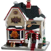 Lemax Coco's Cat Grooming Spa 20x22x24 cm Kersthuisje