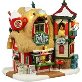 Lemax Santa's Wonderland Kersthuisje Eggnog Bar (advocaat Bar) 15 X 19,5 X 19,7 Cm