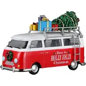 Lemax General Kerstdorpminiatuur Christmas Van (ski Busje) 5,4 X 11,9 X 7,8 Cm