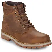 Timberland Heren Waterdichte enkellaarzen met veters Britton Road bruin (43.5), Leer, Plat, Casual, Duurzaam TB0A69UHEM61
