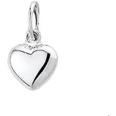 The Jewelry Collection Witgouden Hanger hart 4100479