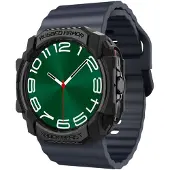Spigen Rugged Armor Case voor de Samsung Galaxy Watch Ultra (2024/2025) - Matte Black