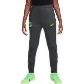 Nike FC Barcelona Strike Trainingsbroek 2024-2025 Kids Donkergrijs Lichtgroen