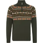 Blend Trui 'Nilo' groen / gemengde kleuren