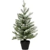 Kaemingk Allison mini boom d60h90 cm groen/wit Everlands