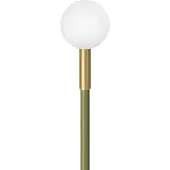 Lombardo Linfa O 120 Grondpaal Green | Brass | 3000K IP66 Lichtbron Inbegrepen