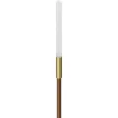 Lombardo Linfa 120 Grondpaal Brown | Brass | 4000K IP66 Lichtbron Inbegrepen
