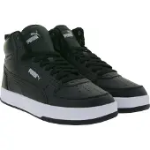 Puma Caven 2.0 Mid WTR sneakers, Zwart/Wit/Zilver, Maat 43