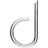HDD pro Huisletter Rond D Inox Plus