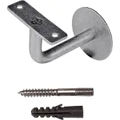 HDD pro Leuninghouder plat Old Silver