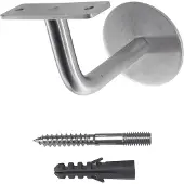 HDD pro Leuninghouder plat Inox Plus