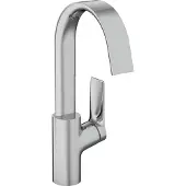 Hansgrohe Vivenis wastafelkraan waterbesparend met draaibare uitloop chroom